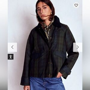 Boden Raglan Wax Jacket color:
BLACKWATCH